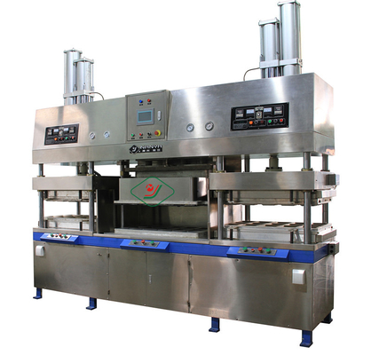 Utensílios de mesa semi automáticos que fazem a máquina da cartonagem da refeição da polpa da máquina a de 6-8 toneladas/dia